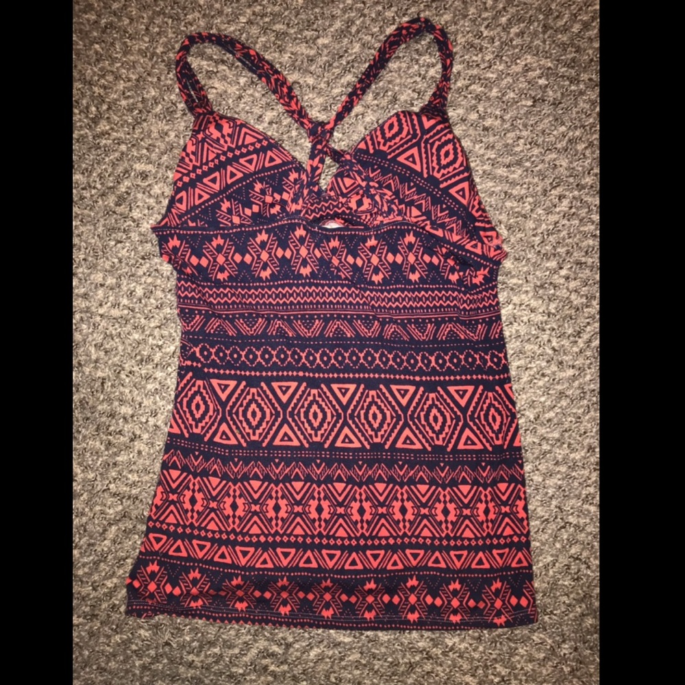 patterned braided tank - Picture 5 of 7